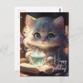 Niedlich Princess Kitten Postkarte (Vorne/Hinten)