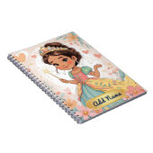 Niedlich Princess-Notebook - Name hinzufügen Notizblock (Rechte Seite)