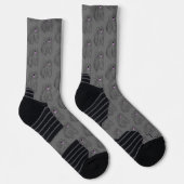 Niedlich Puli Dog Gray Socken (Rechts)