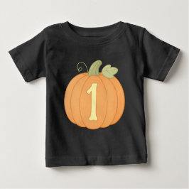 Niedlich Pumpkin 1. Geburtstag Shirt | Herbstkinde