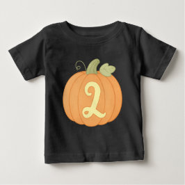Niedlich Pumpkin 2. Geburtstag Shirt | Herbstkinde