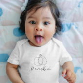 Niedlich Pumpkin Baby Strampler