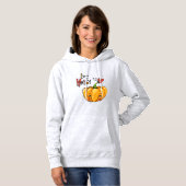 Niedlich Pumpkin "Hi" Hoodie (Vorne ganz)