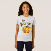 Niedlich Pumpkin "Hi" T-Shirt (Vorne ganz)