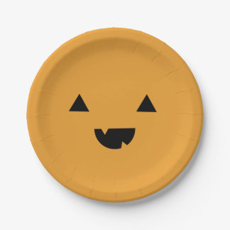 Niedlich Pumpkin Pappteller