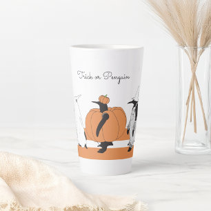 Niedlich Pumpkin Penguin Funny Halloween Milchtasse