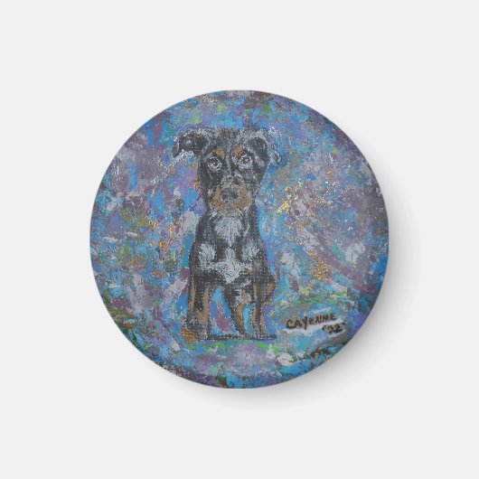 Niedlich Puppy Magnet (Vorne)