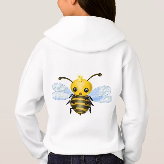 Niedlich Queen Bee Hoodie (Rückseite)