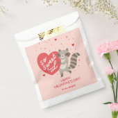 Niedlich Raccoon Valentine Geschenktütchen (Versiegelt)