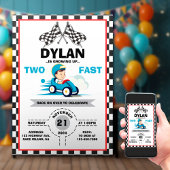 Niedlich Racer Two Fast Einladung