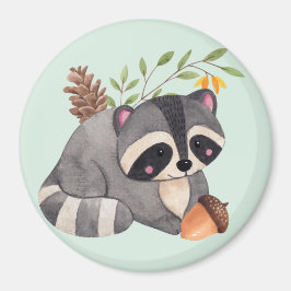 Niedlich Racoon Magnet