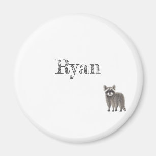 Niedlich Racoon Magnet