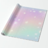 Niedlich Rainbow Birthday Geschenkpapier (Ungerollt)