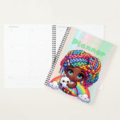 Niedlich Rainbow Chibi Girl "My Personal Planner" Planer (Anzeige)