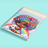 Niedlich Rainbow Chibi Girl "My Personal Planner" Planer