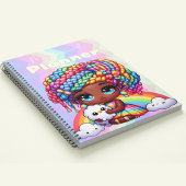 Niedlich Rainbow Chibi Girl "My Personal Planner" Planer