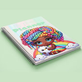 Niedlich Rainbow Chibi Girl "My Personal Planner" Planer