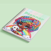 Niedlich Rainbow Chibi Girl "My Personal Planner" Planer