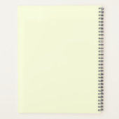 Niedlich Rainbow Chibi Girl "My Personal Planner" Planer (Rückseite)