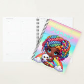 Niedlich Rainbow Chibi Girl "My Personal Planner" Planer (Anzeige)