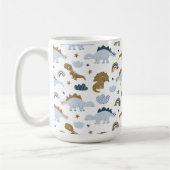 Niedlich Rainbow Dinosaur Muster Kaffeetasse (Links)