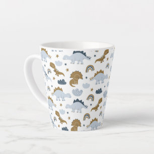 Niedlich Rainbow Dinosaur Muster Milchtasse