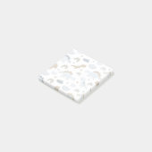 Niedlich Rainbow Dinosaur Muster Post-it Klebezettel (angewinkelt)