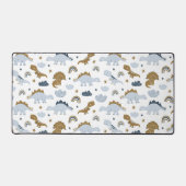 Niedlich Rainbow Dinosaur Muster Schreibtischunterlage (Vorderseite)