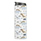 Niedlich Rainbow Dinosaur Muster Thermosbecher (Nach rechts gedreht)