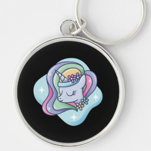 Niedlich Rainbow Unicorny Schlüsselanhänger