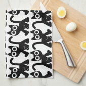 Niedlich Rambling Cartoon Katze Küchentuch (Viertel Falte)
