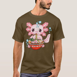 Niedlich Ramen Aolotl Noodles Japanischer Anime Ot T-Shirt