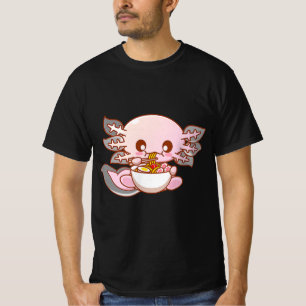 Niedlich Ramen Axolotl Kawaii Anime Japanisches Le T-Shirt