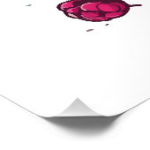 NIEDLICH RASPBERRY POSTER (Ecke)