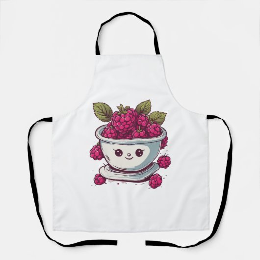 NIEDLICH RASPBERRY SCHÜRZE (Vorderseite)