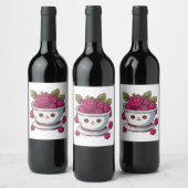 NIEDLICH RASPBERRY WEINETIKETT (Flaschen)