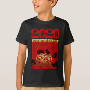 Niedlich Rat Chinesisches Jahr 2020 Zodiac Geburts T-Shirt