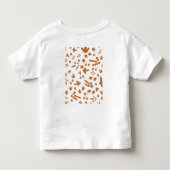 Niedlich Rawr Dinosaur Geburtstag Kleinkind T-shirt (Rückseite)