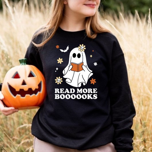 Niedlich Read More Books Daisy Halloween Sweatshir Sweatshirt