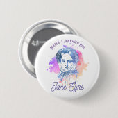 Niedlich Reader I Verheiratet Ihm Jane Eyre Portra Button (Vorne & Hinten)