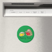 Niedlich Reading Rocks Librarian Book Lovers Magnet (In Situ (Geschirrspüler))