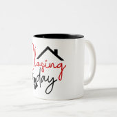 Niedlich Real Anwesen Agent/Realtor Zweifarbige Tasse (VorderseiteRechts)