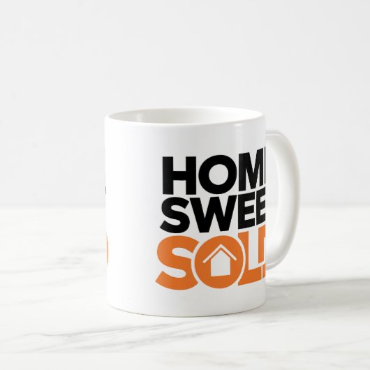 Niedlich Realtor Geschenk Real Anwesen Agent Broke Kaffeetasse (VorderseiteRechts)