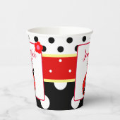 Niedlich Red and Black Ladybug Pappbecher (Links)