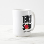 Niedlich Red Apple Teacher Squad Kaffeetasse (VorderseiteRechts)