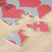 Niedlich Red Balloon Hearts Puzzle (Seite)