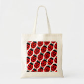 Niedlich Red Black Ladybug Tragetasche (Vorne)