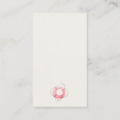 Niedlich Red Blue Sailboat Display Dusche Baby Dus Begleitkarte (Rückseite)