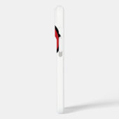 Niedlich Red Bow Whimsical Case-Mate iPhone Hülle (Rückseite / Links)