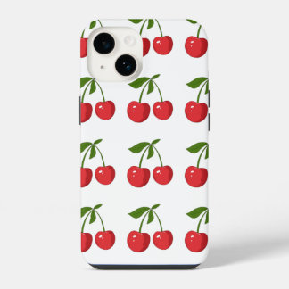 Niedlich Red Cherry Bow iPhone Case - für alle Mod 14 Hülle